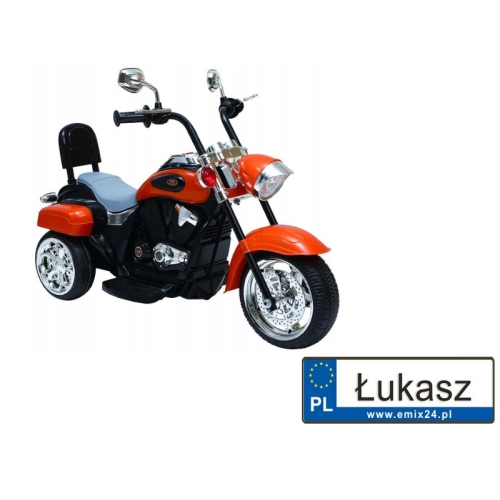Motorek Harley Chopper TR1501 pomarańczowy