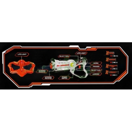 ZESTAW DO LASER TAG MORO