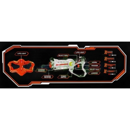 ZESTAW DO LASER TAG MORO