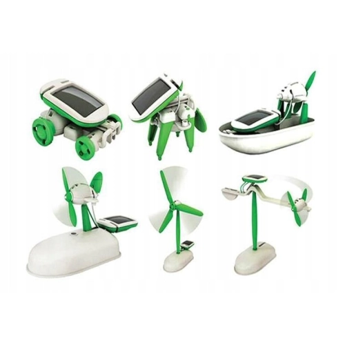 Zestaw Solarny 6w1 Roboty na słońce 2011
