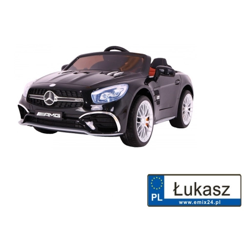Mercedes AMG SL65 na akumulator Lakierowany Czarny xmx 602