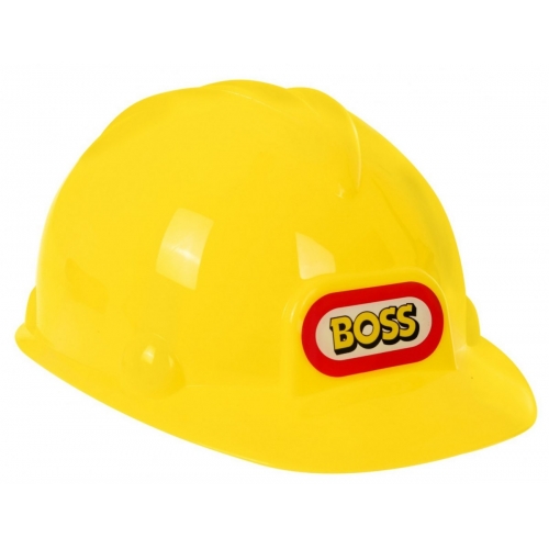 Jeździk Koparka z kaskiem pchaczyk