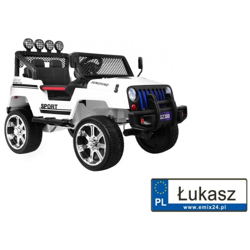 JEEP Raptor DRIFTER Napęd 4X4 Biały S2388
