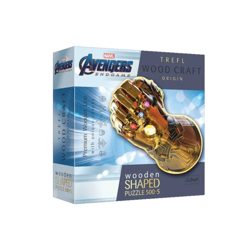 Trefl Puzzle Drewniane 500el + 1 Rękawica Nieskończoności 20174