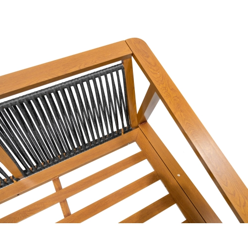 Zestaw Meble Ogrodowe Aluminiowe Dwie Sofy Fotel Stolik 201890