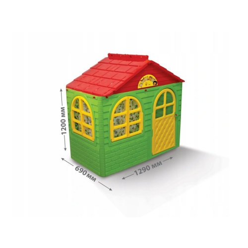 Domek Ogrodowy Z Zasłonami