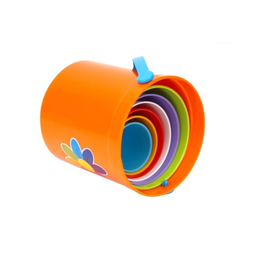 Duża piramidka kubeczki wiaderko do piasku 2049