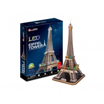 Puzzle 3D LED Wieża Eiffel'a