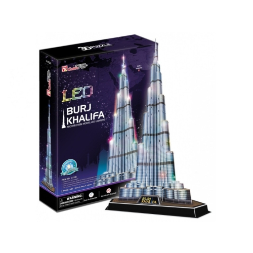 Burj Khalifa z Oświetleniem LED 136el.