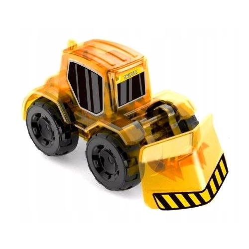 Edukacyjny zestaw solarnych pojazdów budowlanych 3w1 Koparka Betoniarka Spychacz 2057D