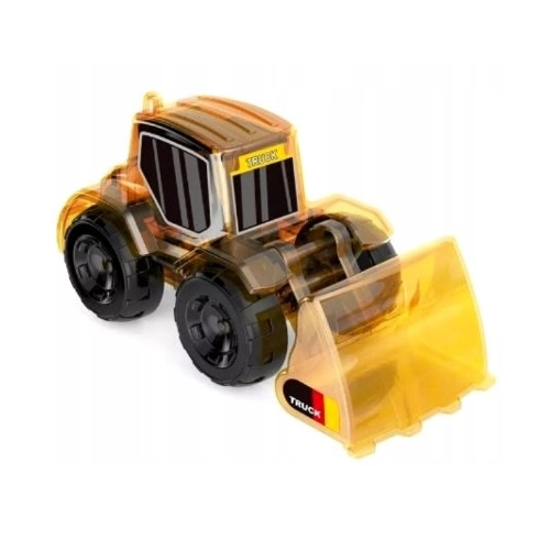 Edukacyjny zestaw solarnych pojazdów budowlanych 3w1 Koparka Betoniarka Spychacz 2057D