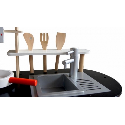 Drewniana Kuchnia dla dzieci Akcesoria