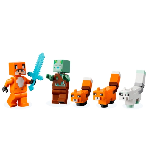 LEGO MINECRAFT Siedlisko Lisów 21178