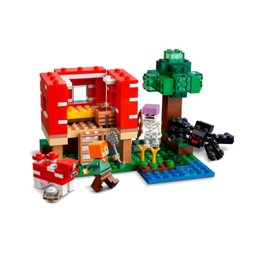 Klocki LEGO Minecraft Dom w grzybie 21179