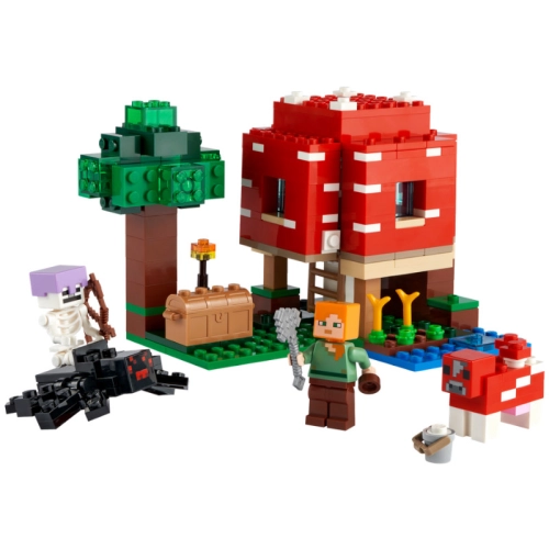 Klocki LEGO Minecraft Dom w grzybie 21179
