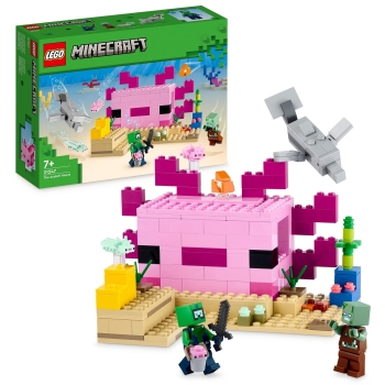 Klocki LEGO Minecraft Dom aksolotla 21247