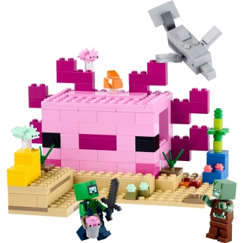 Klocki LEGO Minecraft Dom aksolotla 21247