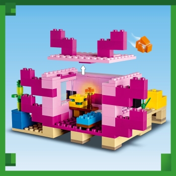 Klocki LEGO Minecraft Dom aksolotla 21247