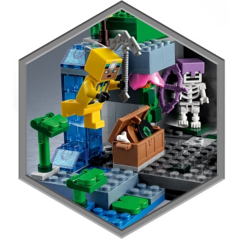 Klocki LEGO Minecraft Loch szkieletów 21189