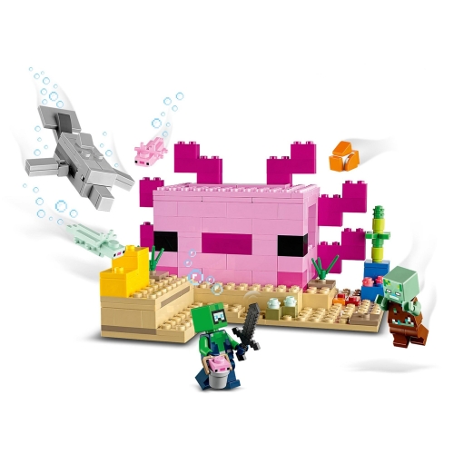 Klocki LEGO Minecraft Dom aksolotla 21247
