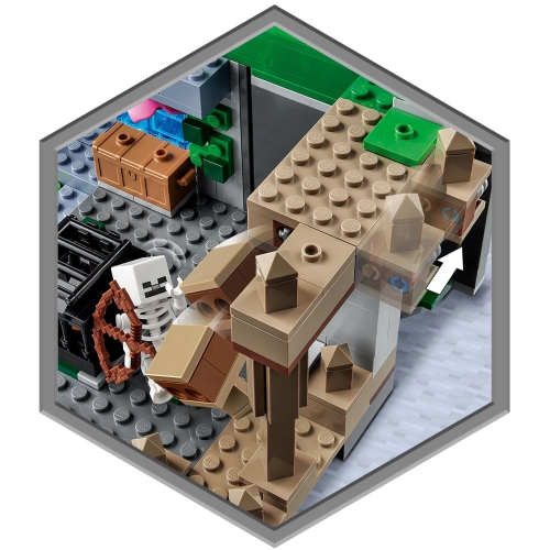 Klocki LEGO Minecraft Loch szkieletów 21189