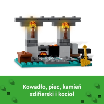 Klocki LEGO Minecraft Zbrojownia 21252