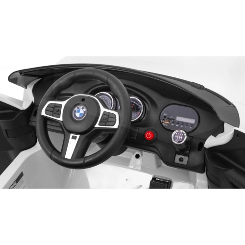 Pojazd na akumulator BMW 6 GT Biały JJ2164