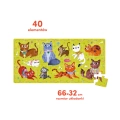 CzuCzu Puzzle 40el Miau Kotki 2184