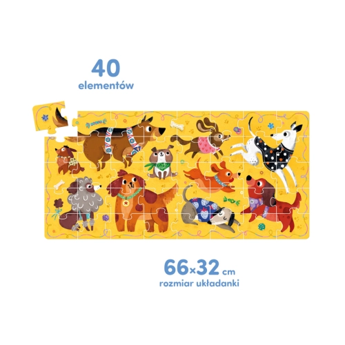 CzuCzu Puzzle Hau pieski 40el 2191