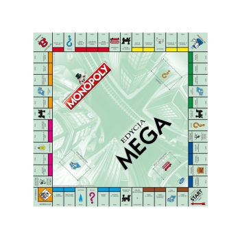 Gra Planszowa Monopoly MEGA Plansza Hasbro