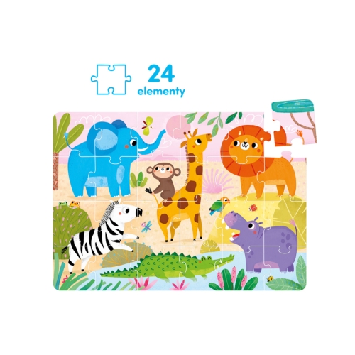 CzuCzu Dzikie Puzzle Sawanna 24el 2276