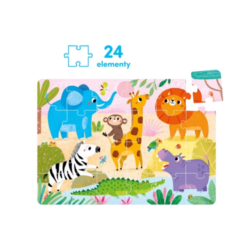 CzuCzu Dzikie Puzzle Sawanna 24el 2276