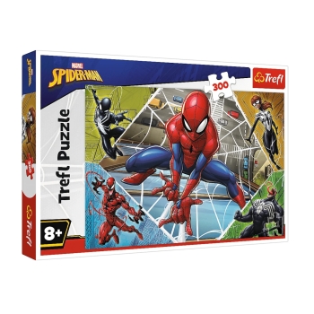 Cena 24,99 zł Oceń ten produkt jako pierwszy Dodaj do ulubionych Średnia ilość  Wspaniały Spiderman to puzzle składające