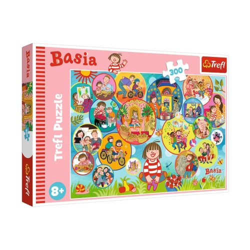 Puzzle 300el Wesoły dzień Basi Trefl 23009