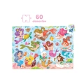 CzuCzu Magiczne Puzzle Syrenki 60el 2399