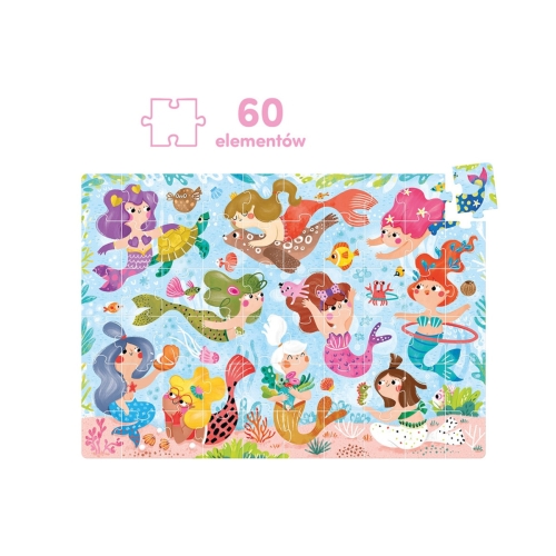 CzuCzu Magiczne Puzzle Syrenki 60el 2399