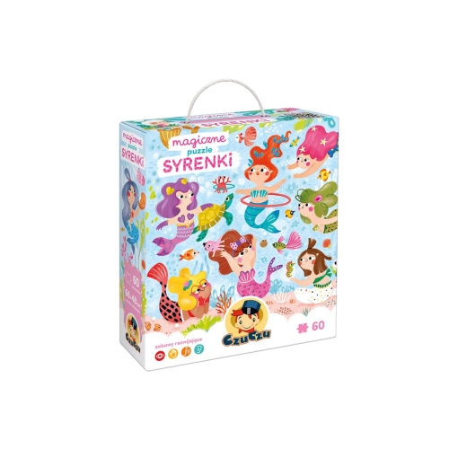 CzuCzu Magiczne Puzzle Syrenki 60el 2399