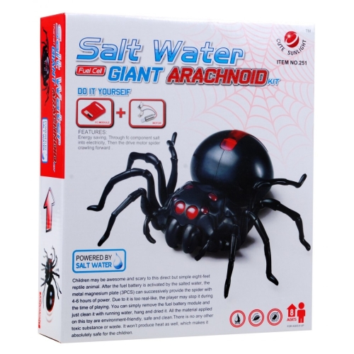 Ruchomy Pająk na słoną wodę dla dzieci Zabawka edukacyjna