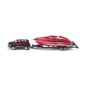 Samochód Osobowy z Motorówką 1:87 SIKU 2543