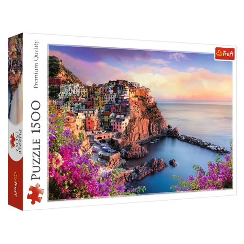 Puzzle 1500el Widok na miasteczko Manarola 26137