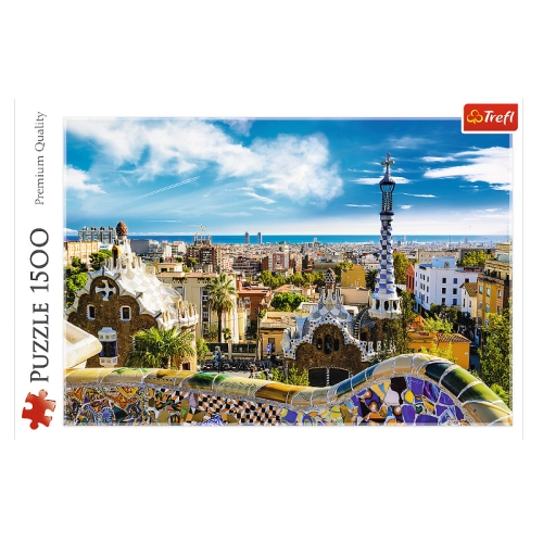 Puzzle 1500el Park Güell, Barcelona 26147