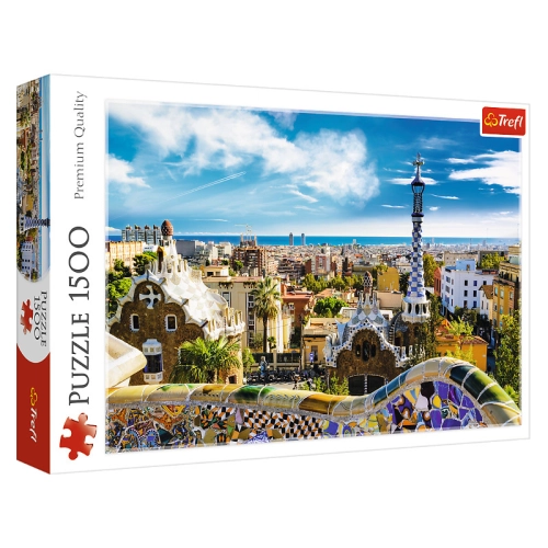 Puzzle 1500el Park Güell, Barcelona 26147