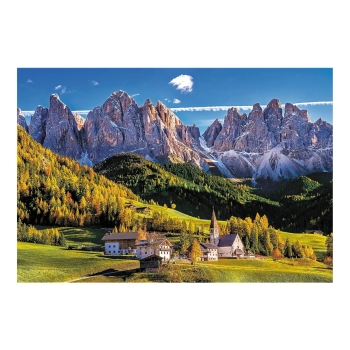 Puzzle 1500el Dolina Val di Funes, Dolomity, Włochy 26163