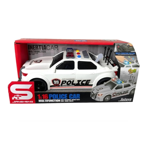 Radiowóz Policyjny Policja Światło Dźwięk 2655