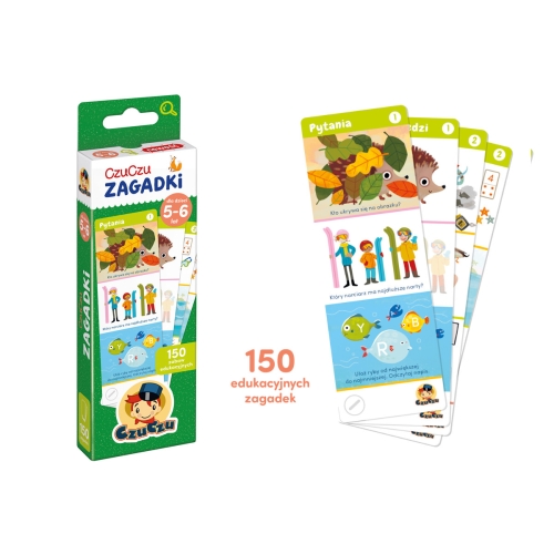 CzuCzu Zagadki dla dzieci w wieku 5-6 lat 2701