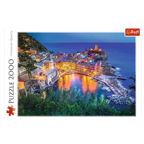 Trefl Puzzle 2000el Vernazza o zmroku 27086