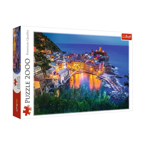 Trefl Puzzle 2000el Vernazza o zmroku 27086
