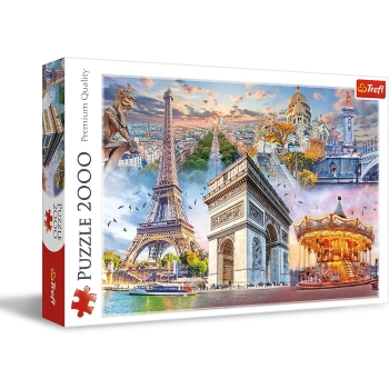 Puzzle 2000el. Weekend w Paryżu TREFL 27125