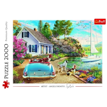 Puzzle 2000el. Wakacyjna przystań TREFL 27124