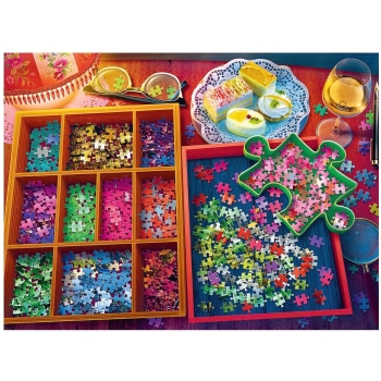 Puzzle 3000el. Wieczór z puzzlami TREFL 33079